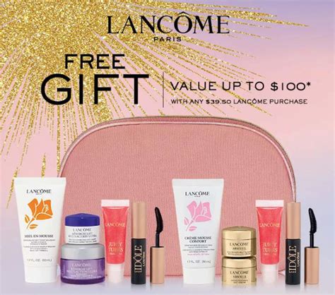 lancome gift with purchase dillards